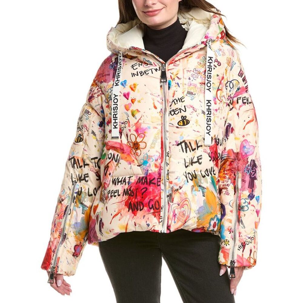 Khrisjoy Womens  Khris Down Jacket, Yellow